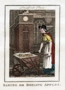 Richard Phillips Prints: Baking or Boiling Apples, Stratford Place, London, 1805