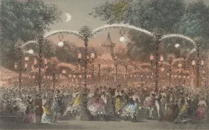 Martinet Prints: Bal Mabille, ca 1860
