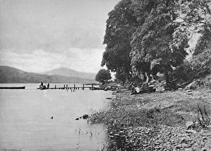 Carl Norman Collection: Bala Lake, c1896. Artist: Carl Norman