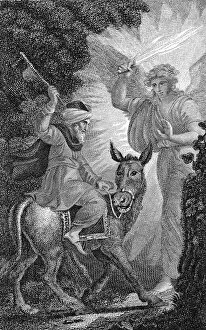 Bible Scene Collection: Balaams Ass, c1790-1834