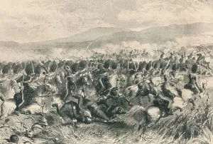 Balaclava, 25th October 1854. The Charge of the Scots Greys, 1884 Balaclava, 25th October 1854. The Charge of the Scots Greys, 1884