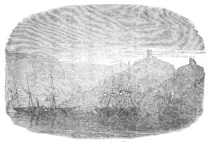 Battleships Prints: Balaclava Harbour, 1854. Creator: Unknown