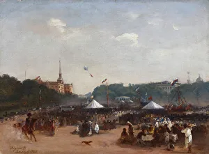The Balagans on the Field of Mars in Saint Petersburg, 1869 The Balagans on the Field of Mars in Saint Petersburg, 1869