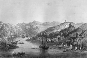 Crimean War 1853 1856 Collection: Balaklava, 1857. Artist: H Bibby