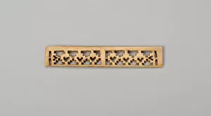 Bone Collection: Balance-Beam Scale with Cut-Out Lattice-Like Design, A.D. 500 / 800. Creator: Unknown
