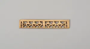 Bone Collection: Balance-Beam Scale with Cut-Out Lattice-Like Design, A.D. 500 / 800. Creator: Unknown