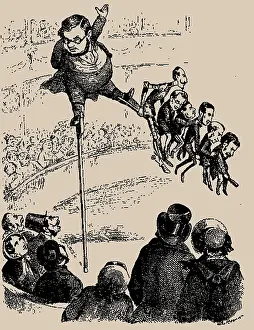 Cavour Prints: The balancing act Cavour must perform to keep his ministry afloat