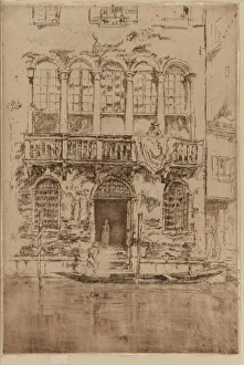 The Balcony, 1879-1880. Creator: James Abbott McNeill Whistler