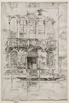 The Balcony, 1886. Creator: James McNeill Whistler (American, 1834-1903)