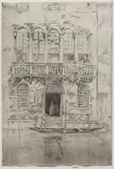 The Balcony, c. 1880. Creator: James McNeill Whistler (American, 1834-1903)