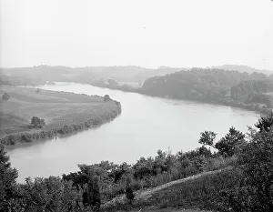 Bend Prints: From balcony of country club, Knoxville