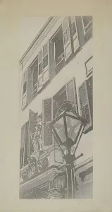 Balcony Rail Prints: Balcony Railings, c. 1936. Creator: Arelia Arbo