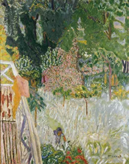 The balcony in Vernonnet, c. 1920