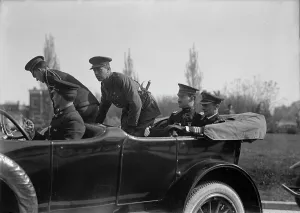 Balfour, Arthur James, M.P, O.M, Head of British Commission To U.S. Arrival At Union Station... 191 Creator: Harris & Ewing. Balfour, Arthur James, M.P, O.M, Head of British Commission To U.S