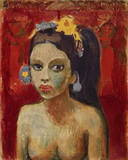 Stiftung Im Obersteg Prints: Balinese (I), ca 1926. Creator: Genin, Robert (1884-1941)