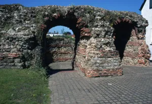 Colchester Prints: The Balkearne gate in Colchester, 1st century
