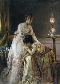Alfred Stevens Gallery: After the Ball, 1874. Creator: Alfred Stevens