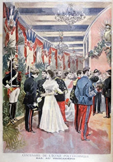 Ball celebrating a century of the polytechnic school, Trocadero, Paris, 1894