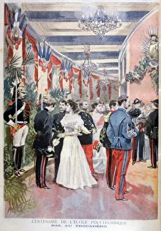 Centenary Gallery: Ball celebrating a century of the polytechnic school, Trocadero, Paris, 1894