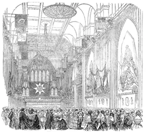 Charity Event Prints: Ball at Guildhall, in aid of the Patriotic Fund, 1854. Creator: Unknown