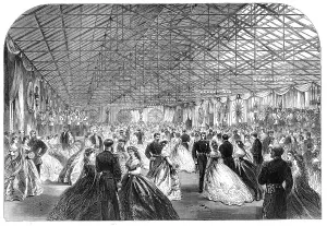 Military Band Prints: Ball in honour of the Prince and Princess of Wales at the Royal Victualling Yard