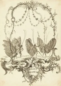 Ballet Champêtre, in or after 1756. Creator: Charles-Germain de Saint-Aubin