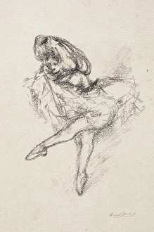 Bending Prints: Ballet Dancer, c1900-1925. Creator: Ernest Haskell
