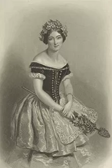 Chalon Gallery: Ballet dancer Carlotta Grisi (1819-1899), 1844