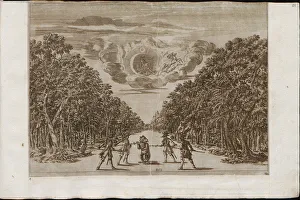 1678 Prints: Ballet of the Meeting and Influence of the Seven Planets, performed in Dresden, 1678, 1678