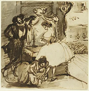 Guys Constantinus Prints: After the Ballet, n.d. Creator: Constantin Guys