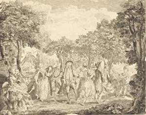 Ballet at the Opera, 1761. Creator: Pierre Francois Basan