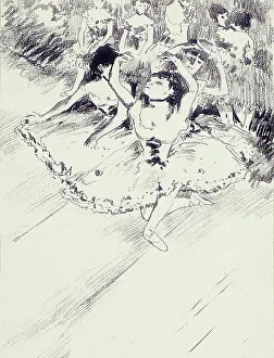 Ballet Practice, 1889–90. Creator: Georges William Thornley