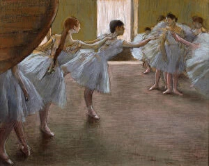 Ballet Rehearsal, 1885-1890(?). Artist: Edgar Degas