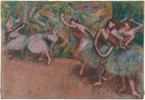 Edgar Gallery: Ballet Scene, c. 1907. Creator: Edgar Degas