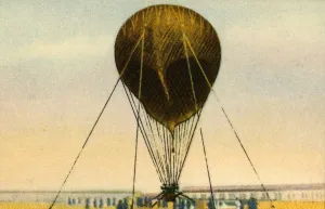 Altitude Prints: Balloon altitude record, 1901, (1932). Creator: Unknown