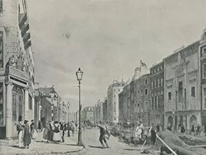 Londoners Then And Now Collection: Balloons Over Piccadilly, 1842, (1920)