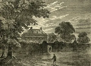 Hackney Collection: Balmes House in 1750, (c1876). Creator: Unknown