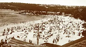 Balmoral Prints: Balmoral Beach, c1920. Creator: Unknown