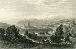 River Dee Gallery: Balmoral Castle, c1870