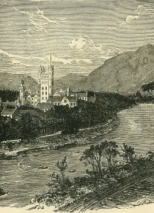Rev Charles Bullock Prints: Balmoral Castle, c1897. Creator: Unknown
