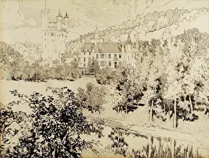 Pennell Joseph Prints: Balmoral. Creator: Joseph Pennell
