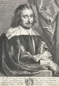 Balthasar Gerbier. From Icones principum virorum ('The Iconography'), after 1641. Creator: Paulus Pontius