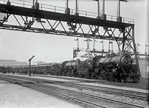 Baltimore And Ohio Railway. Safety First Train, 1917. Creator: Harris & Ewing. Baltimore And Ohio Railway. Safety First Train, 1917. Creator: Harris & Ewing