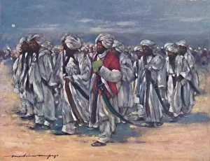 Adam And Charles Prints: Baluch Chiefs on Durbar Day, 1903. Artist: Mortimer L Menpes