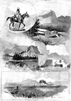 The Raj Prints: The Baluchistan Disturbance: views of the district of Khelat