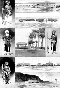 Turbans Prints: The Baluchistan Disturbance: views and military types of the district