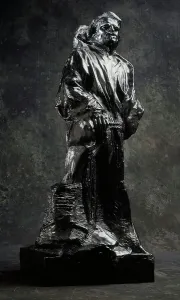 Dominican Prints: Balzac in a Dominican Robe, Cast 1982 (Musee Rodin I/II). Creator: Auguste Rodin