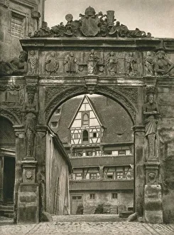 Bamberg - View of the Old Residence courtyard, 1931. Artist: Kurt Hielscher