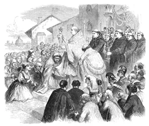 The Bambino of the Ara Coeli, at Rome, 1870. Creator: Unknown