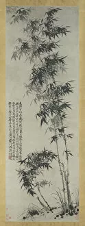 Bamboo in Wind and Rain, ca. 1694. Creator: Shitao